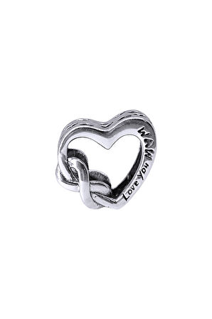 Sonsuzluk ve Anne Sevgisi Charm | 925 Ayar Gümüş
