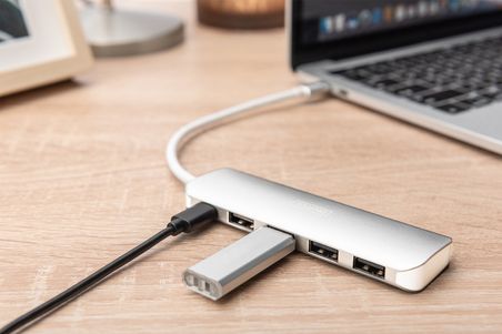 Digitus DA-70242-1 Type-C 4 Port USB Çoğaltıcı