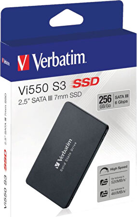 Verbatim Vi550 SSD 256GB SATA III 550MB-460MB