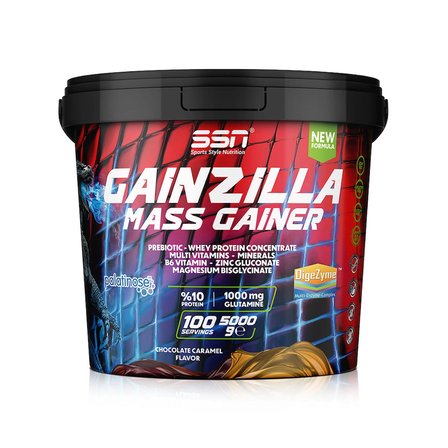 SSN Sports Style Nutrition Gainzilla Mass Gainer 5000 Gr (Çikolata-Karamel)