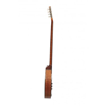 Saz Nk22-g4t Flat Elektro Saz Maun Gitar Burgulu 8telli-4sıra