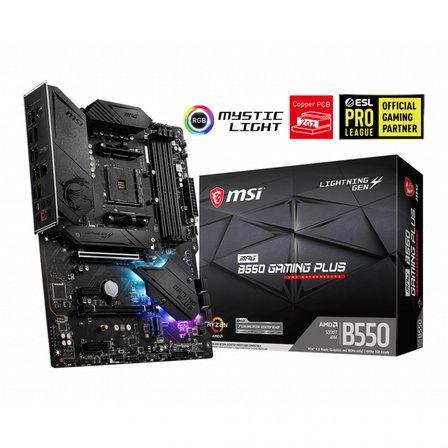 MSI MPG B550 GAMING PLUS DDR4 4400OCMhz ATX AM4