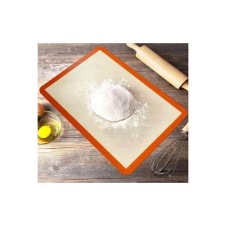 Silikon Silpat Pişirme Matı 30x40 cm Yapışmaz Fırın Matı Hamur Açma ve Pişirme Altlığı