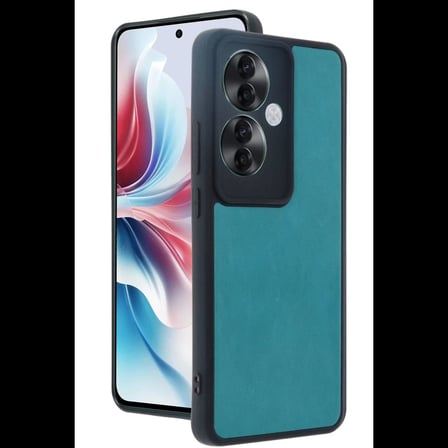 Oppo Reno 11F Kılıf Aras Deri Kapak - Açık Yeşil