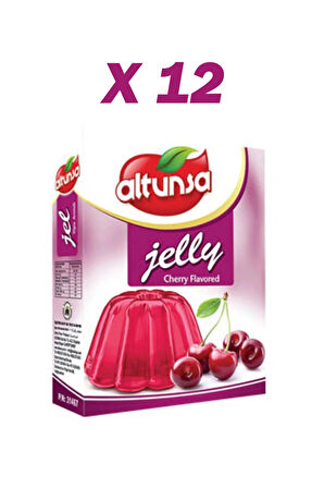 Altunsa Kiraz Aromalı jel 85 Gram x12 adet