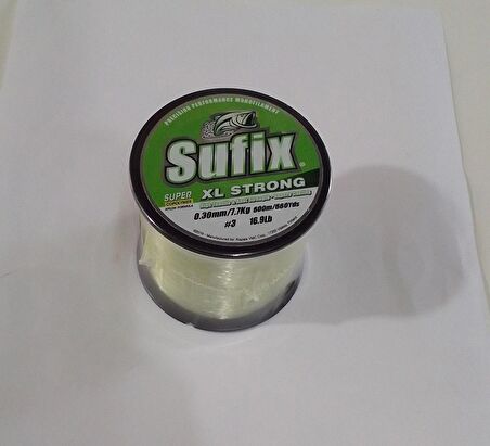 SUFIX XL STRONG 0.30 MM 600 M LİMON YEŞİL OLTA MİSİNASI