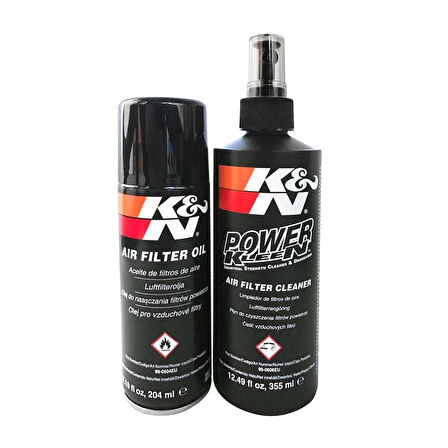 K&N MOTOSİKLETFILTER CARE SERVICE KIT AEROSOL (FİLTRE TEMİZLEME KİTİ)