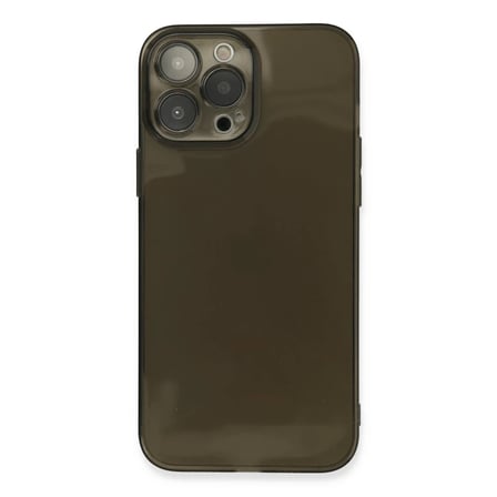 Apple iPhone 13 Pro Kılıf Fly Lens Silikon - Siyah