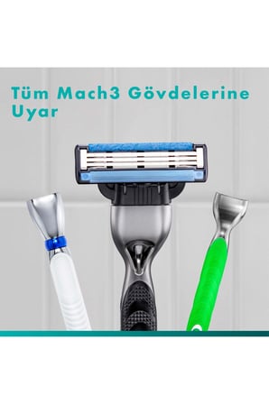 Mach3 Yedek Tıraş Bıçağı 2 Adet