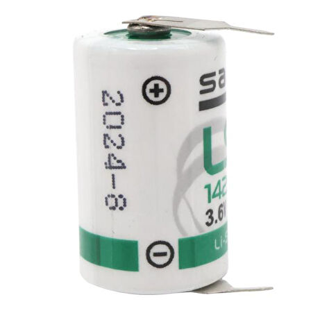 Powermaster PM-25277 1/2AA LS 3.6 Volt Kısa Boy Puntalı Lityum Pil