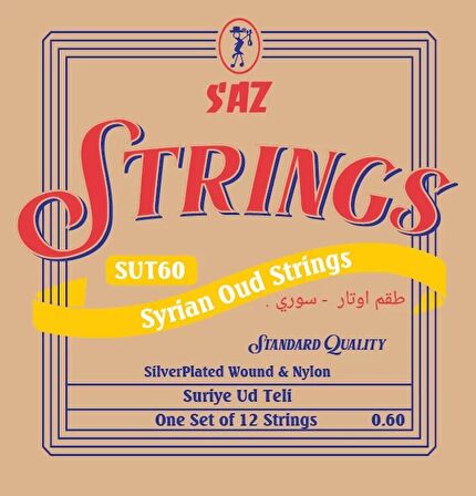 Saz Sut60 Suriye Ud Teli 0.60