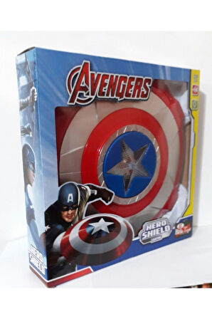 Oyuncak Captaın America Kalkan Oyuncak Kaptan Amerika Kalkanı Sesli Işıklı Mavi Beyaz Kalkan