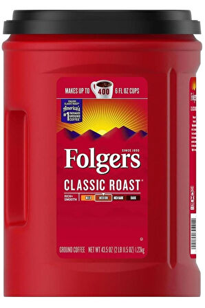 Folgers Classic Roast Medium Filtre Kahve 1230gr