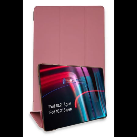 Apple iPad 10.2 (7.nesil) Kılıf Tablet Smart Kılıf - Pembe