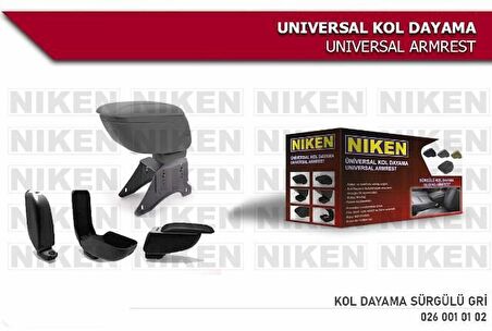 Kol Dayama-kolçak Sürgülü tip Gri tüm modellere uyumlu