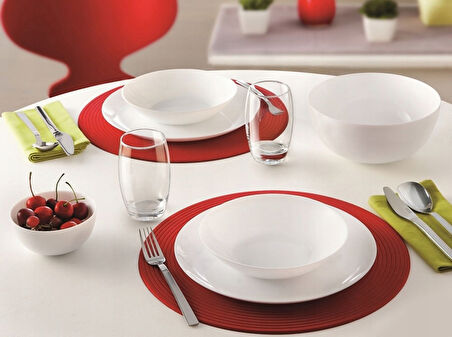 DİWALİ TEMPERLİ TATLI TABAĞI 19 CM 6lı