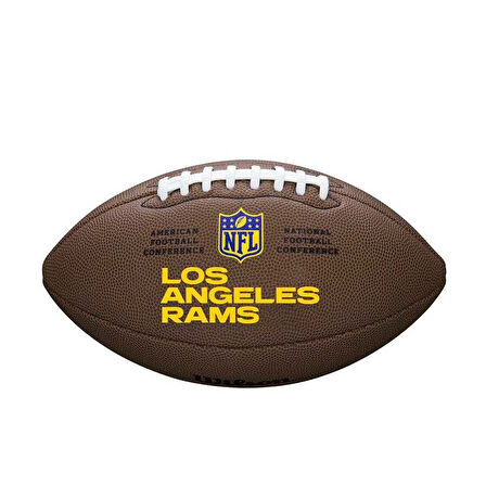 Wilson NFL Team Logo Composite LA Rams Amerikan Futbol Topu WTF1748XBLA