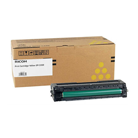 Ricoh SP-C250 Sarı Orijinal Toner