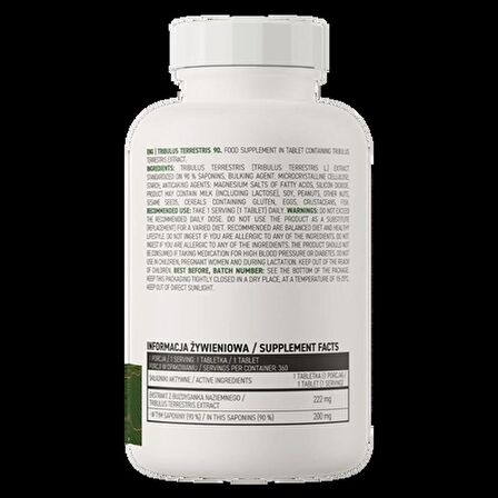 Ostrovit tribulus Terrestris Vegan 360 tablet