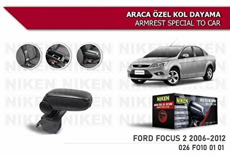 Ford Focus 2 Araca Özel Kol Dayama Kolçak 2005-2012 Arası Niken