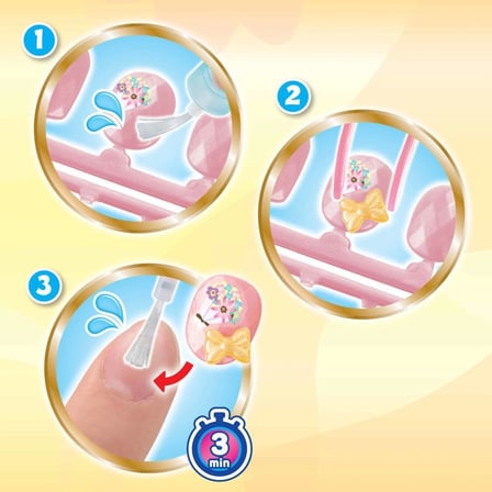 MiniklabToys 35059 Kalpler Ve Kurdeleler Yedek Tırnak Paketi +4 Yaş