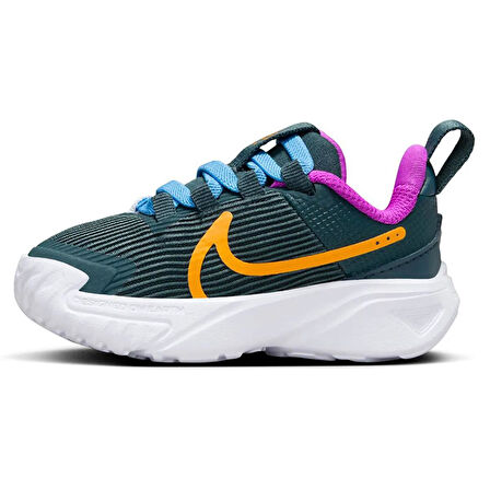 Nike Star Runner 4 NN (TD) Deep Jungle Running Elastik Bağcıklı Çocuk Yürüyüş Koşu Ayakkabısı Yeşil
