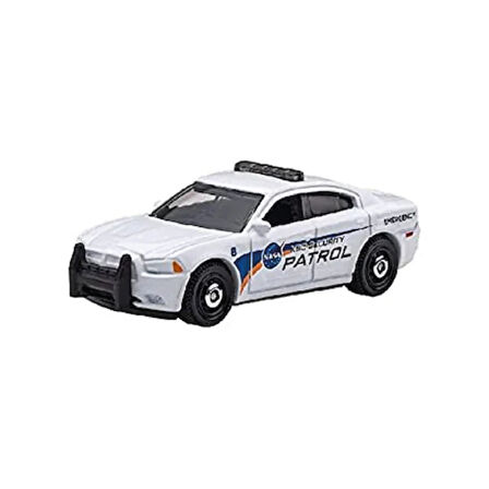 Matchbox 1/64 Ölçek Tekli Regular Arabalar HFT07 Dodge Charger Pursuit