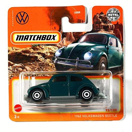 C0859 Matchbox 1:64 Tekli Arabalar 1962 VOLKSWAGEN BEETLE HFT14