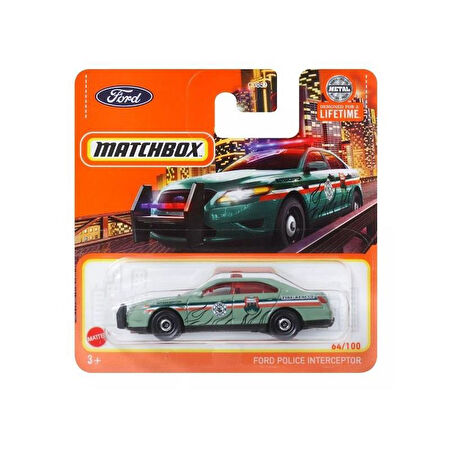 C0859 Matchbox 1:64 Tekli Arabalar Ford Police Interceptor HVN97