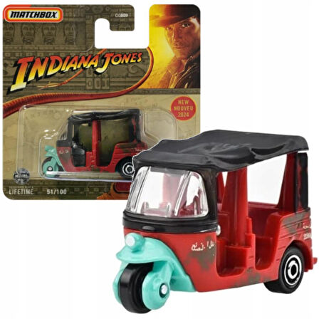 C0859 Matchbox 1:64 Tekli Arabalar MBX TANGIERS TUK TUK INDIANA JONES HVN31