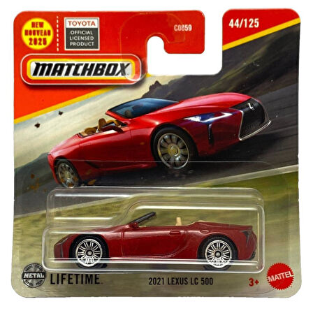 C0859 Matchbox 1:64 Tekli Arabalar 2021 Lexus LC 500 JBR13