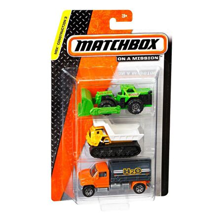 C3713 Matchbox™ 3'lü Araba Seti / Asorti Seçilemez.