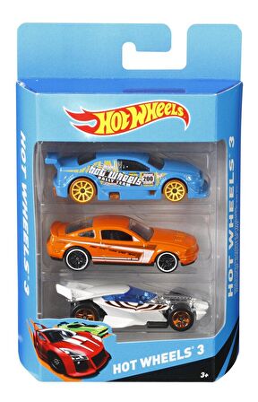 Hot Wheels 3 lü Araba Seti K5904 (GKO: 7166)