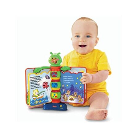 Fisher Price Eğitici Masalcı Tırtıl (Türkçe) N3835 %100 Lisanslı