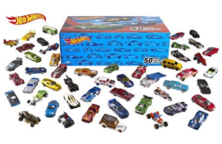 Hot Wheels Başlangıç Seti 50 li Araba Seti V6697