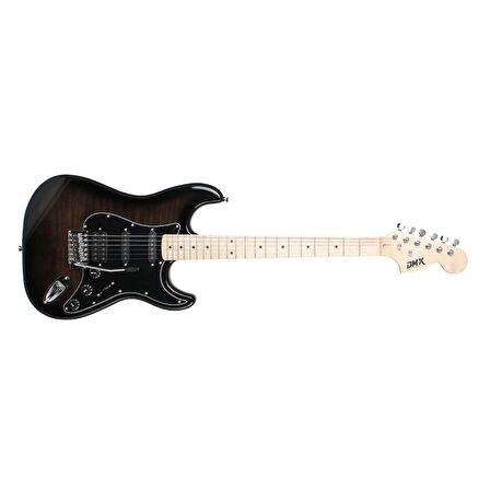 DMX Stratocaster ST-BKS Elektro Gitar (Taşıma Çantası Hediyeli)