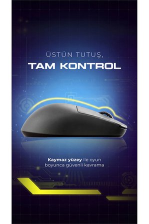 V8 Kablosuz PAW3950 3 In 1 Kablosuz 30.000 Dpi 36GR 8k Oyuncu Mouse Siyah