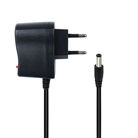 LEDX ALN-0601 6 VOLT 1 AMPER LEDLİ 5.5*2.5 MM UÇLU PRİZ TİPİ ADAPTÖR