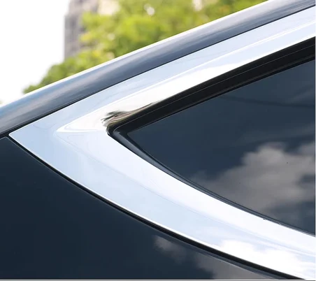 Tesla Model Y 2020-2024 10 Parça Krom Cam Çıtası