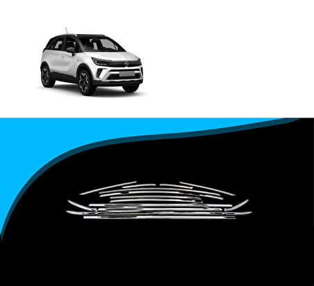 Opel Corssland Cam Çıtası Tam Tur 16 Parça