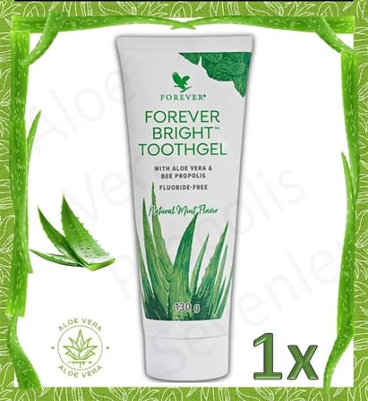 Forever Bright Toothgel Aloe Vera ve Propolis İçeren Diş Macunu (Florür İçermez) 130 g