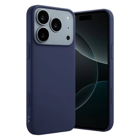 Apple iPhone 17 Pro Max/18 Pro Max First Silikon - Lacivert