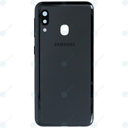 BYR Samsung A20 E Siyah Kasa + Kapak + Yan Tuşlar, LENS HARİÇ