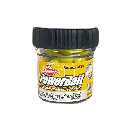 Berkley Sparkle Eggs Chartreuse Scales 15gr FECSC