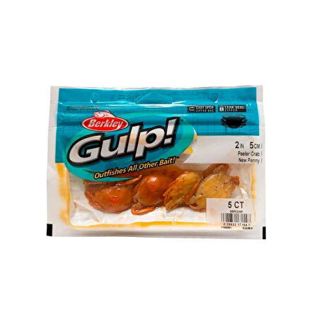 Berkley Gulp Peeler Crab LRF Silikon Yengeç NATURAL-5 CM