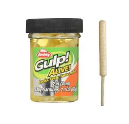 Berkley Gulp Alive Baby Sardine Glow Sahte Yemi