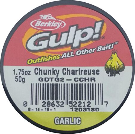 Berkley Gulp Doğal Sarımsak Kokulu Parıltılı Alabalık Yemi GDTG2-CCHR 50gr