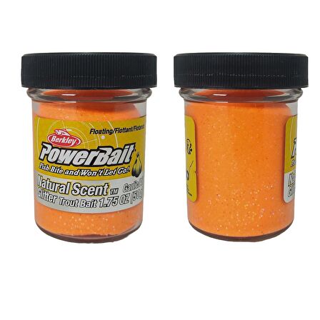 Berkley Garlic Fluorescent Orange Sarımsaklı Parıltılı Alabalık Yemi BGTGFO2