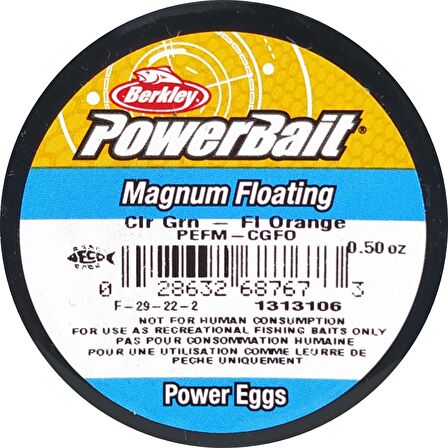 Berkley Magnum Floating Clr Grn - FI Orange 15gr PEFM-CGFO