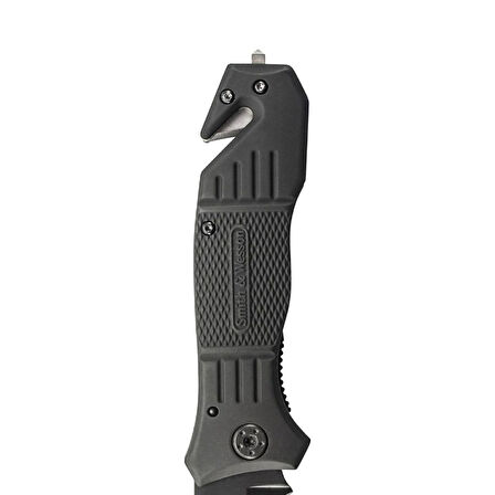 Smith & Wesson® Extreme Ops 2 Drop Point Serrated Katlanır Çakı SWEX2S
